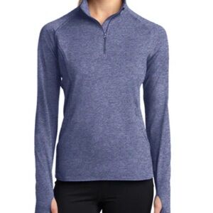 Jockey Eco Comfort Sueded Jersey 1/2 Zip Tech Top